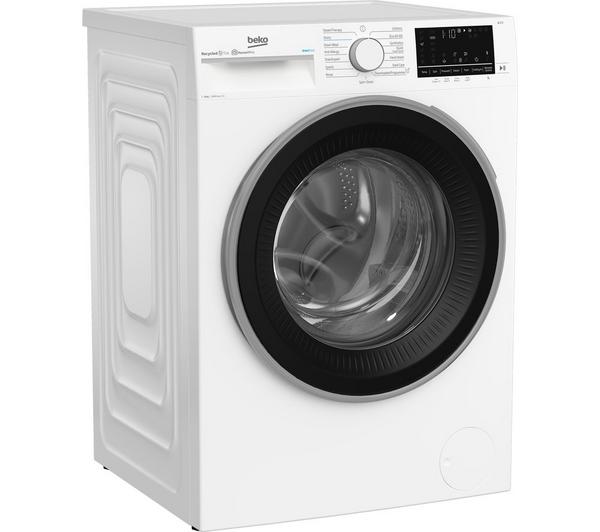 Beko 8kg IronFast RecycledTub Bluetooth Washing Machine | B3W5841IW