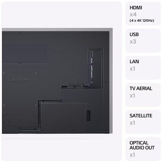 LG 77" G36 OLED EVO 4K Smart Television | OLED77G36LA.AEK