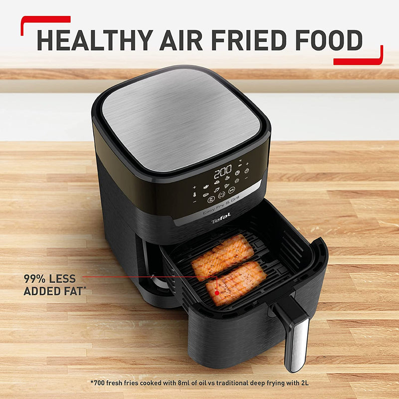 Tefal EasyFry Precision 2-in-1 Air Fryer & Grill | EY505827